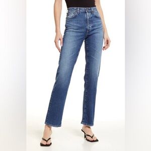 AG Alexis High Waist Straight Leg Jeans Size 28